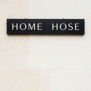 Architectural Street Sign